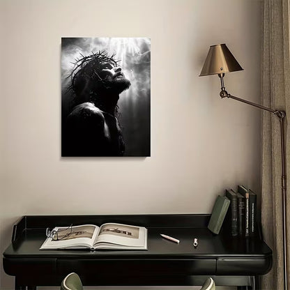 2D Flat Canvas Poster Wall Art -  Crown of Thorns Mystical (unframed)