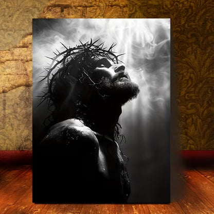 2D Flat Canvas Poster Wall Art -  Crown of Thorns Mystical (unframed)