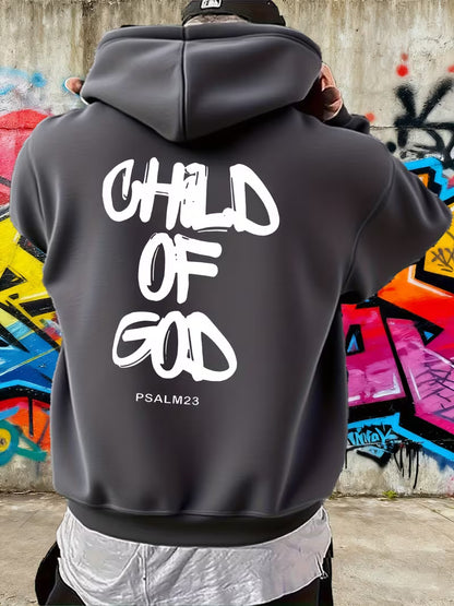 Stylish Hoodie Long Sleeve Pullover - Child Of God