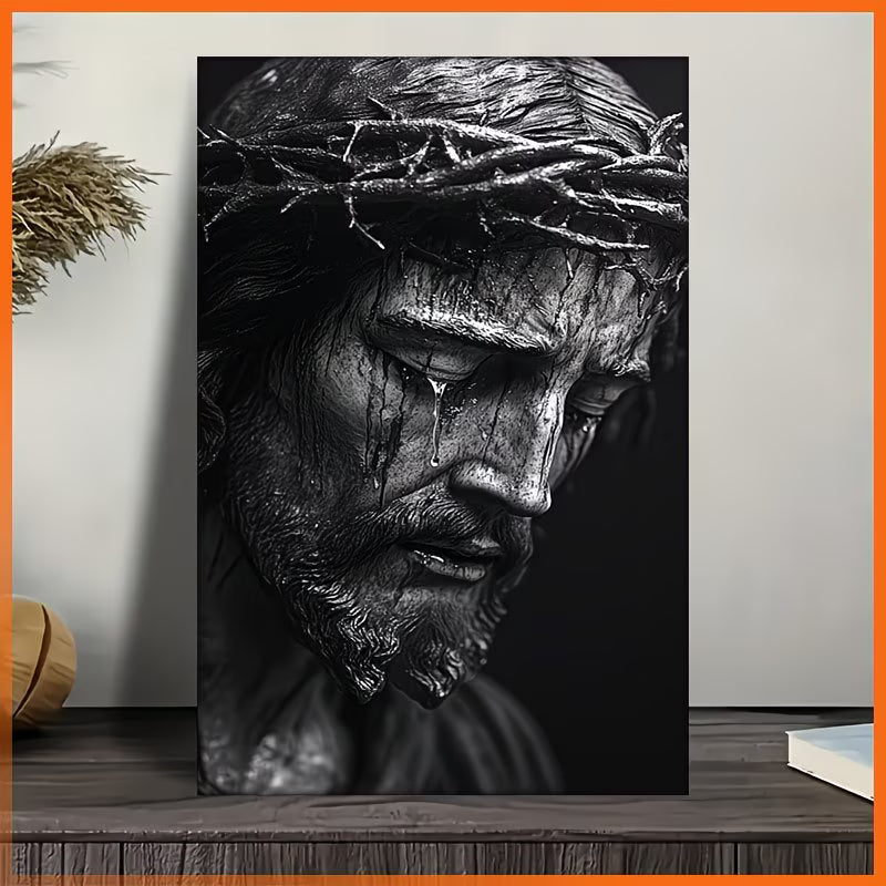 2D Flat Canvas Poster Wall Art -  Crown of Thorns Sorrowful (unframed)