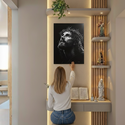 2D Flat Canvas Poster Wall Art - Crown of Thorns Classic (unframed)