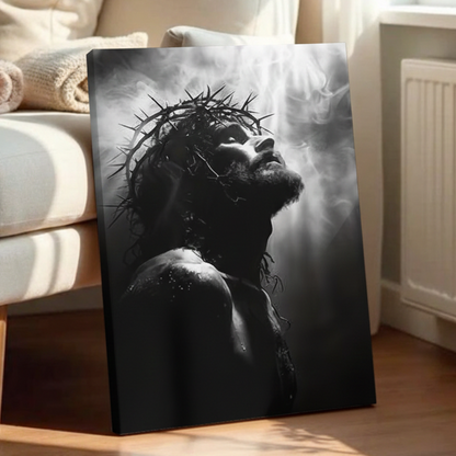 2D Flat Canvas Poster Wall Art -  Crown of Thorns Mystical (unframed)