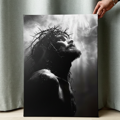 2D Flat Canvas Poster Wall Art -  Crown of Thorns Mystical (unframed)