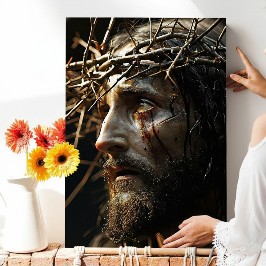 2D Flat Canvas Poster Wall Art - The Passion (unframed)