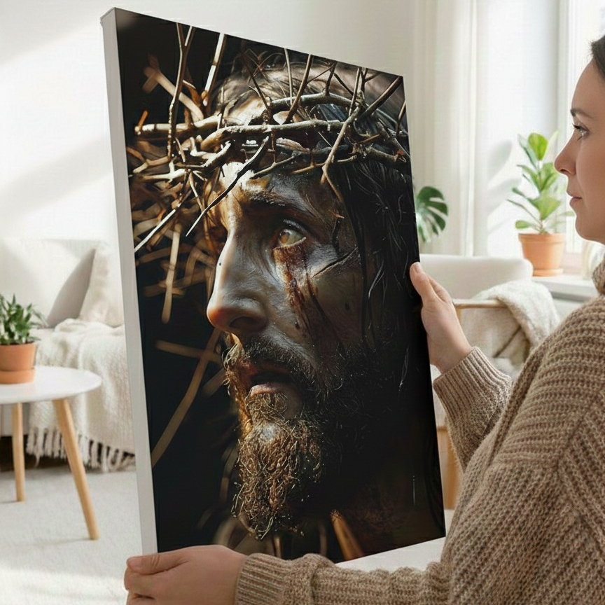 2D Flat Canvas Poster Wall Art - The Passion (unframed)