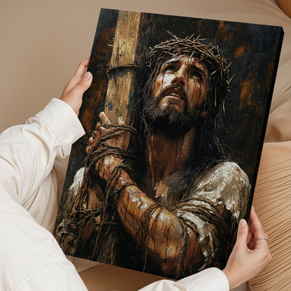 2D Flat Canvas Poster Wall Art - Passion of the Christ (unframed)