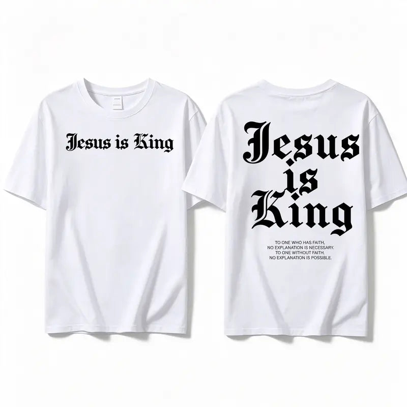 Jesus Is King Vintage Washed Tee