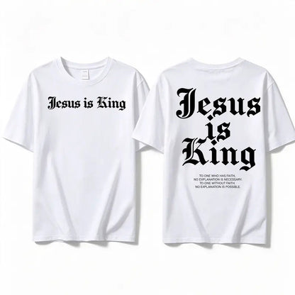 Jesus Is King Vintage Washed Tee