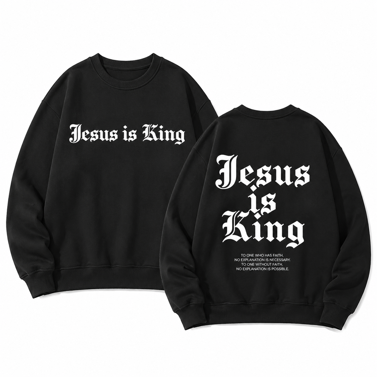 Jesus Is King Vintage Washed Tee