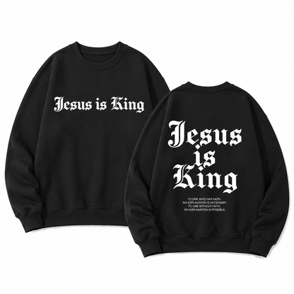 Jesus Is King Vintage Washed Tee